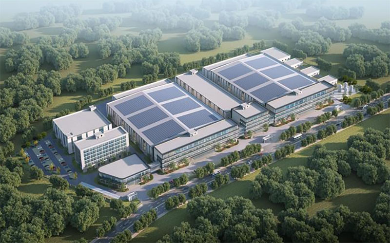 云和首條晶圓產(chǎn)線主廠房封頂，百億級“芯”引擎全面加速！